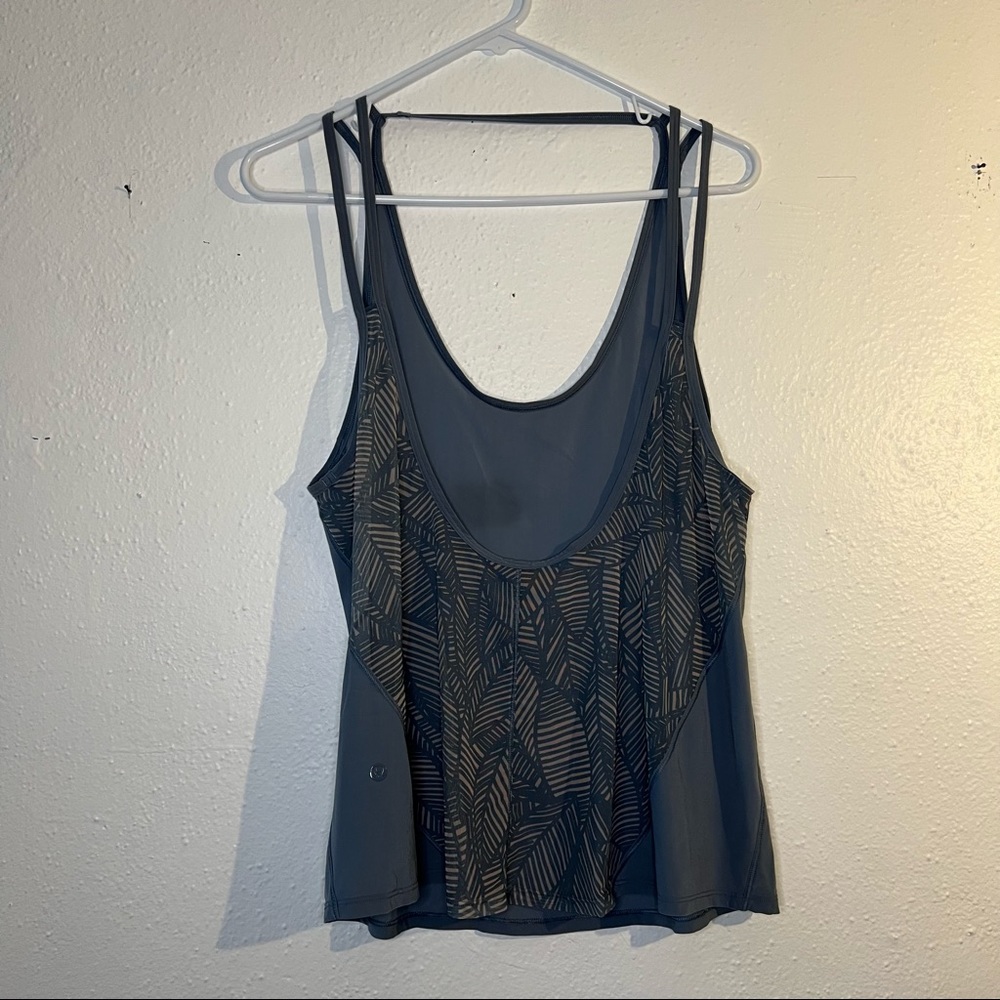 lululemon tank top - medium - grey